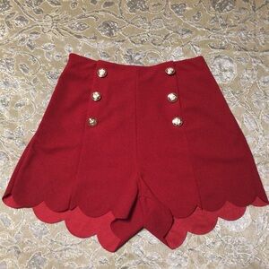 Ladies Dress  Red shorts